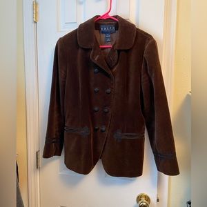Vintage from early 8os  Ralph Lauren velvet jacket